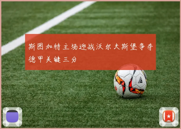 斯图加特主场迎战沃尔夫斯堡争夺德甲关键三分