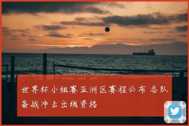 世界杯小组赛亚洲区赛程公布 各队备战冲击出线资格