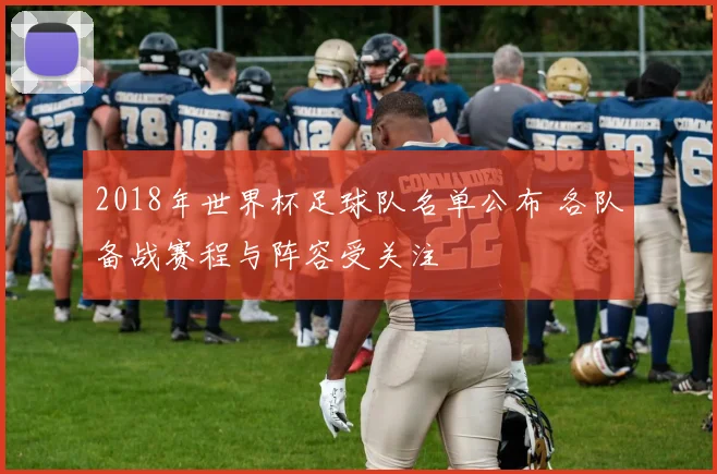 2018年世界杯足球队名单公布 各队备战赛程与阵容受关注